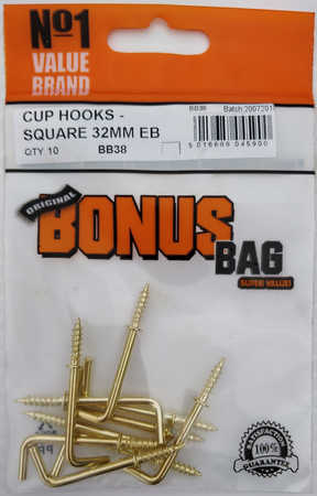 Cup Hooks Square